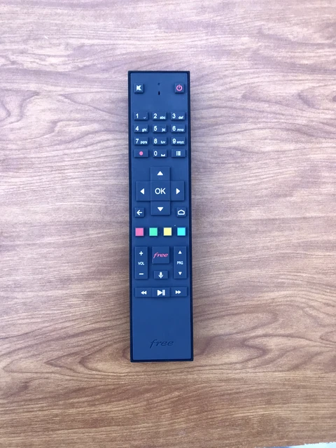 Télécommande Officielle Free Pop Pour Décodeur Freebox - Occasion, Garantie 6 Mois, Référence D-375