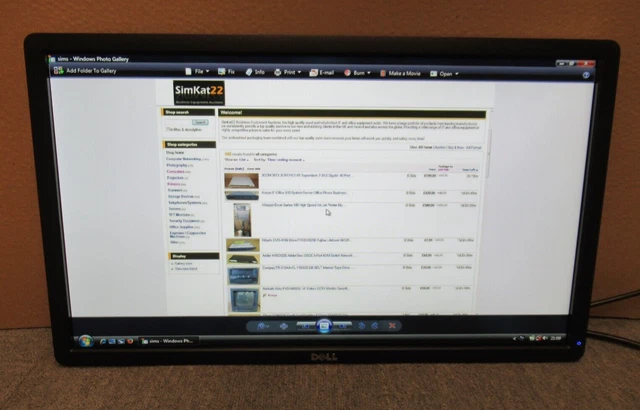 Dell U2312HMT KF87Y UltraSharp 23" LCD TFT IPS LED Widescreen Monitor VGA DVI DP