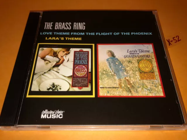 The Brass Ring CD Love Theme from Flight of Phoenix w Laras Theme double album