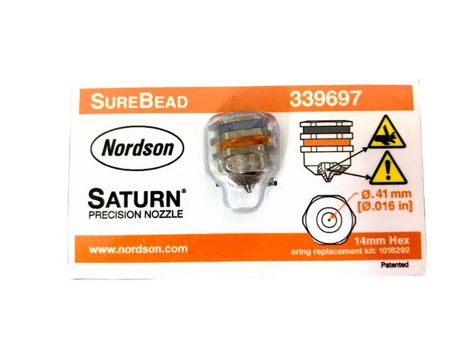 Original Nordson 339697 Surebead Nozzle .016 orifice