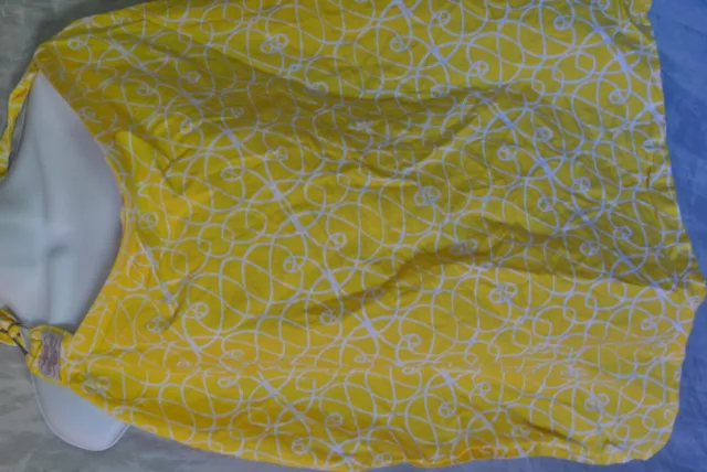 Women's Nursing Blanket For Privacy While Nursing Yellow in Color 2