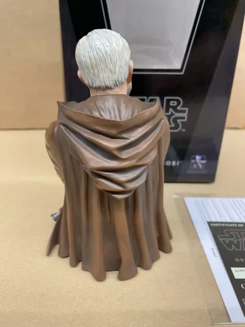 Star Wars Gentle Giant Obi-Wan Kenobi A New Hope Mini Bust 4443 of 3000 Preowned 3