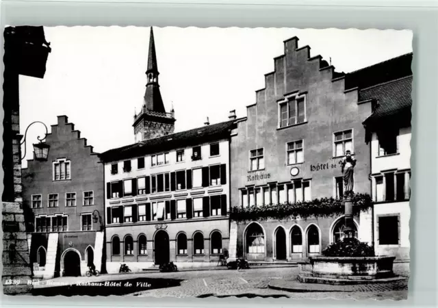 10196550 - Biel/Bienne Rathaus Hotel de Ville Brunnen