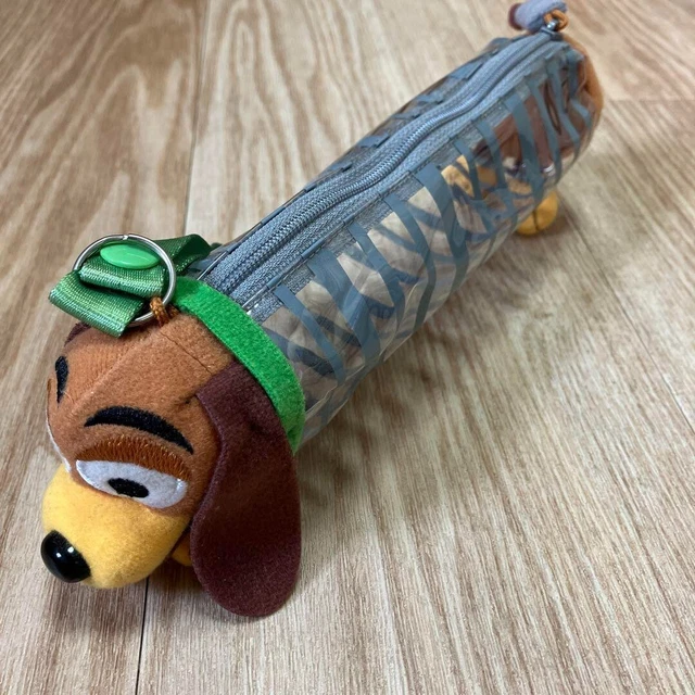 Toy Story Slinky Dog Plush Pen case exclusive Tokyo Disney Resort 2022 Spring
