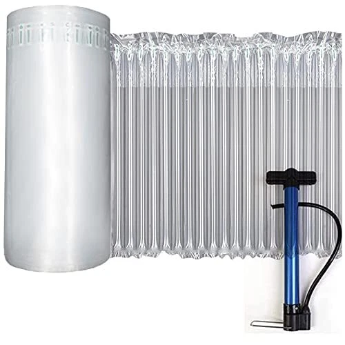 Bubble Cushioning Wrap Roll, 12 inch x144 Feet, Inflatable Air Pillow Column