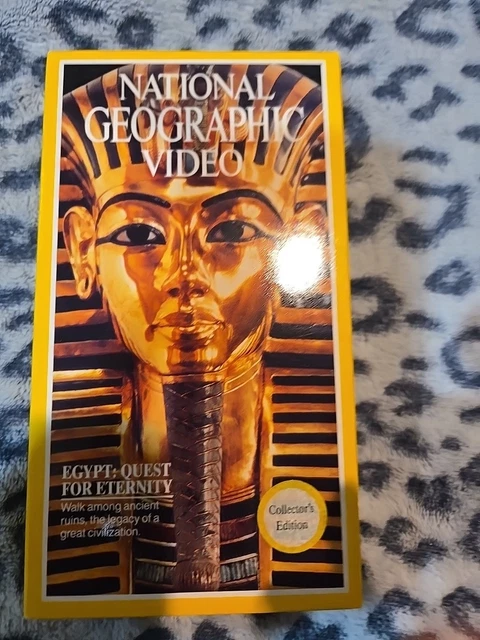 NATIONAL GEOGRAPHIC VIDEO - Egypt: Quest for Eternity (VHS