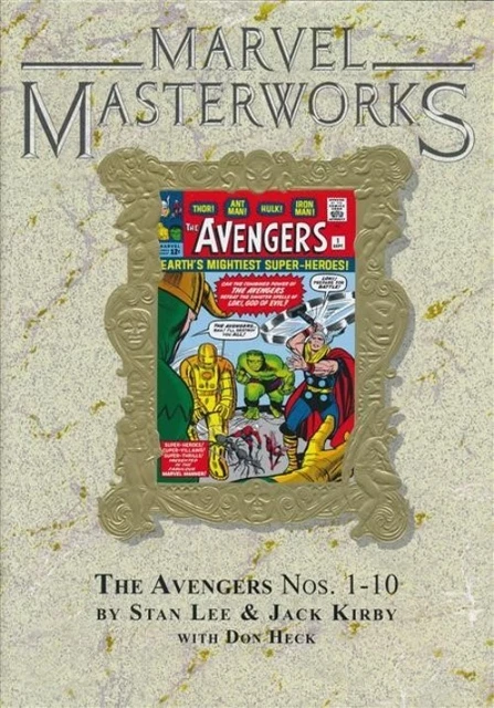 Marvel Masterworks THE AVENGERS VOL #1 HARDCOVER Comics DM VARIANT 4 HC