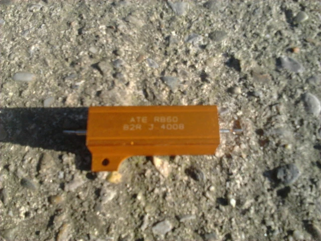 Resistenza Corazzata 50 W 3,3 Ohm Corpo In Alluminio - ART. N009 - Foto 5