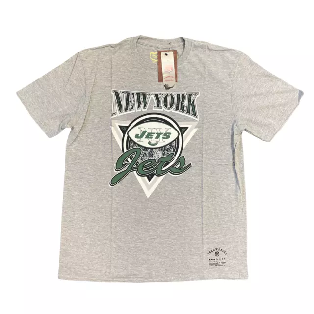 New York Reactores Camiseta Mitchell & Ness NFL Hombre Logo Camiseta - Nuevo