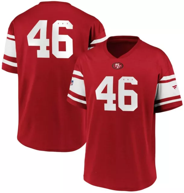 NFL San Francisco 49ers 46 Maillot Shirt Polymesh Franchise Supporters Iconic