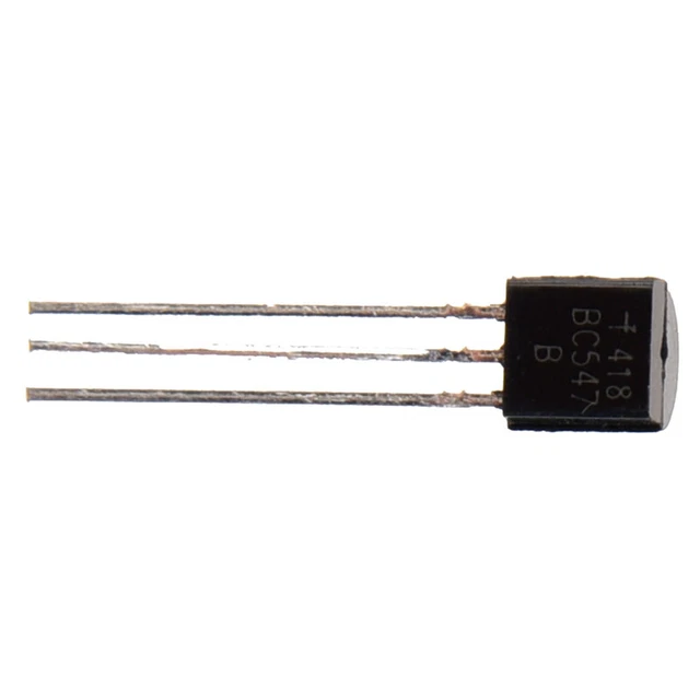 100 x Transistor NPN BC547 45V 100mA black BC547 T2E5E5