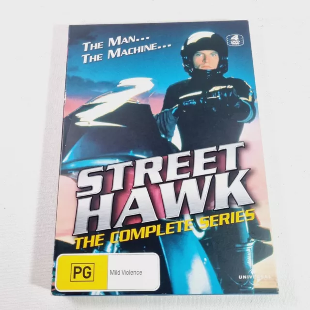 Street Hawk DVD The Complete Series 1985 Rex Smith Richard Venture 4 Disc Set R4