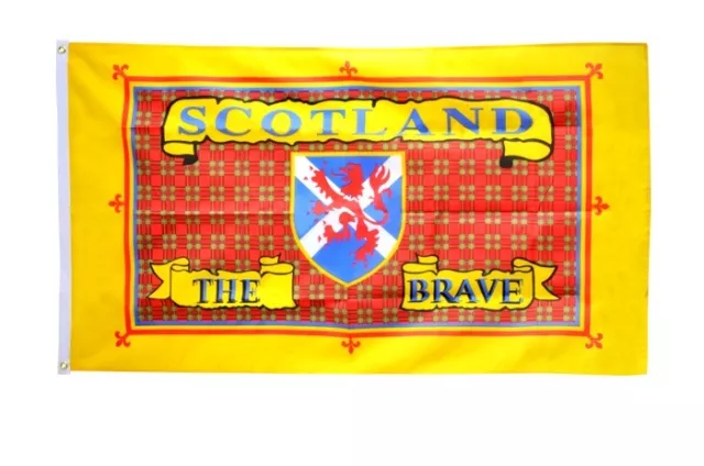 Fahne Schottland Scotland The Brave Flagge schottische Hissflagge 90x150cm