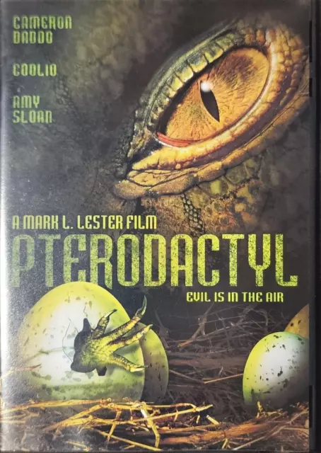 DVD Pterodactyl A Ameaça Jurássica Cameron Daddo Coolio Original