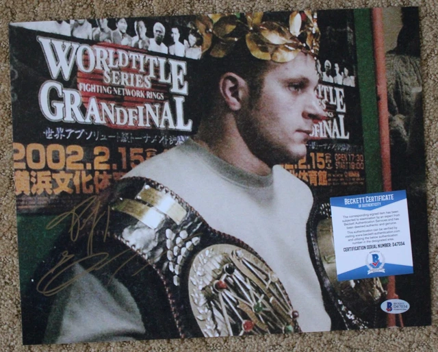 Fedor Emelianenko signed 11x14 Photo BAS D47034 Fedor Emelianenko signed 11x14 Photo BAS D47034