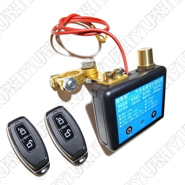Interruttore automatico intelligente di protezione batteria auto 24 V 350 A con 2 telecomando
