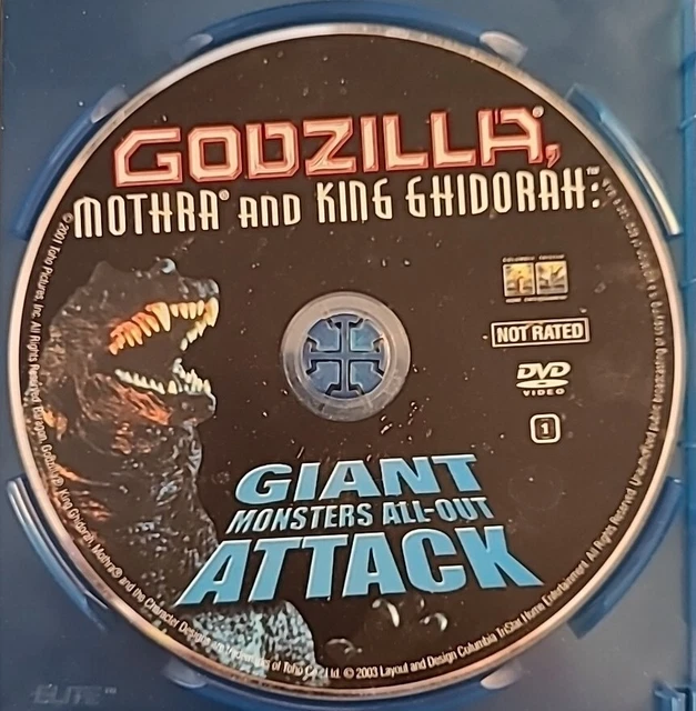 GODZILLA, MOTHRA, AND King Ghidorah: Giant Monsters All Out Attack DVD ...