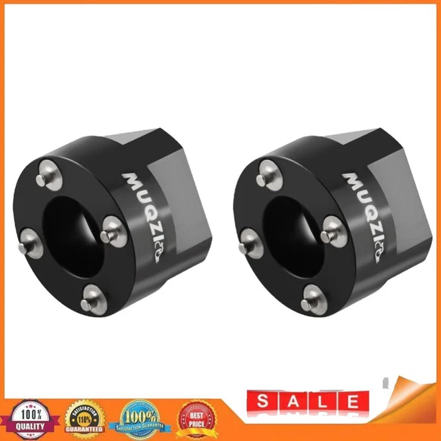 KIT GUARNITURA Braccio Manovella Bicicletta Viti M17/M27 Tappo DUB - Foto 6