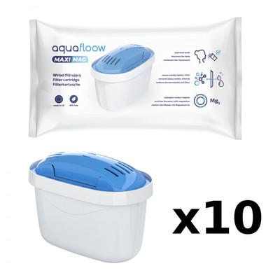 con Brita Maxtra+ Brita 10 cartucce per cartucce filtranti in magnesio AquaFlow comp 