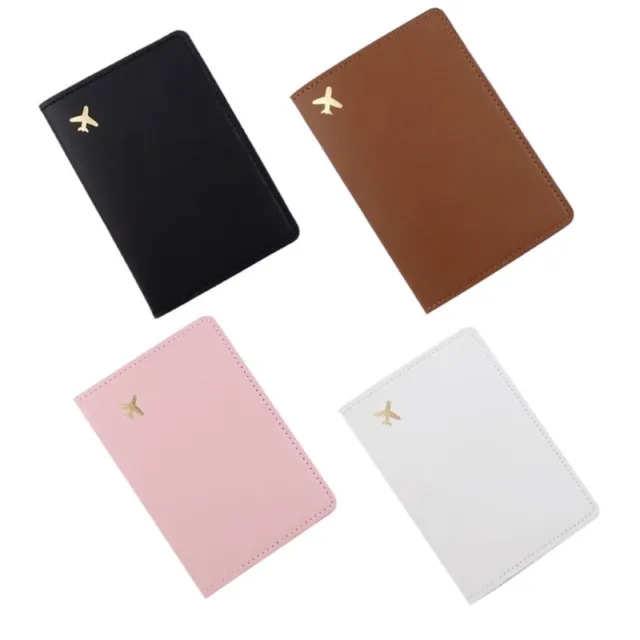 Passport Card Protector Waterproof PU Leather Passport for Case with Slo