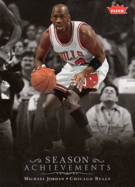 2007-08 Fleer Michael Jordan Season Achievements #Sh33 Box Set Basketball Card