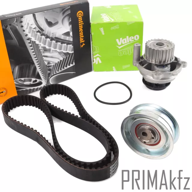 Conti CT908 Courroie + Poulie + Valeo Pompe à Eau pour Audi A4 Seat Skoda VW 1.6
