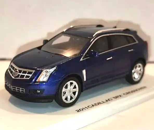 Luxury Collectibles 1:43 2011 Cadillac SRX Crossover Dark Blue Metallic NICE!!