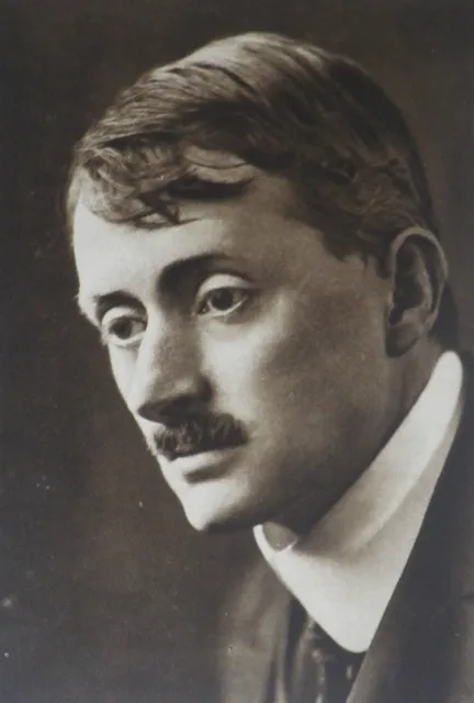 John Masefield Winner Of De Polignac Prize 1912 Emil Hoppe Photo Article 8592