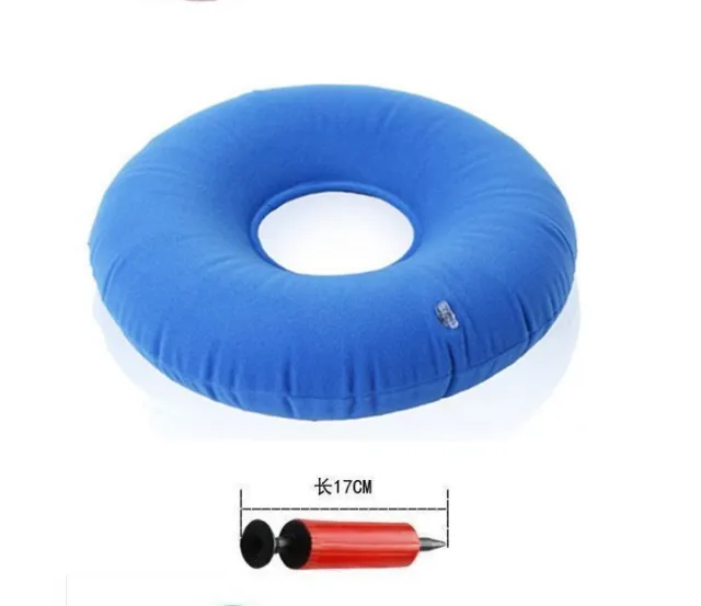 New Inflatable Vinyl Ring Round Seat Cushion Medical Hemorrhoid Pillow Donut B
