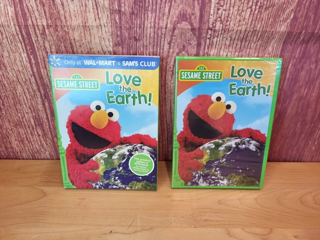 ELMO / LOVE The Earth / Sesame Street PBS TV Show / Muppets DVD / New ...