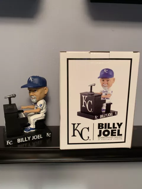 Billy Joel Kansas City Royals Theme Night Bobblehead (2018) New In Box.