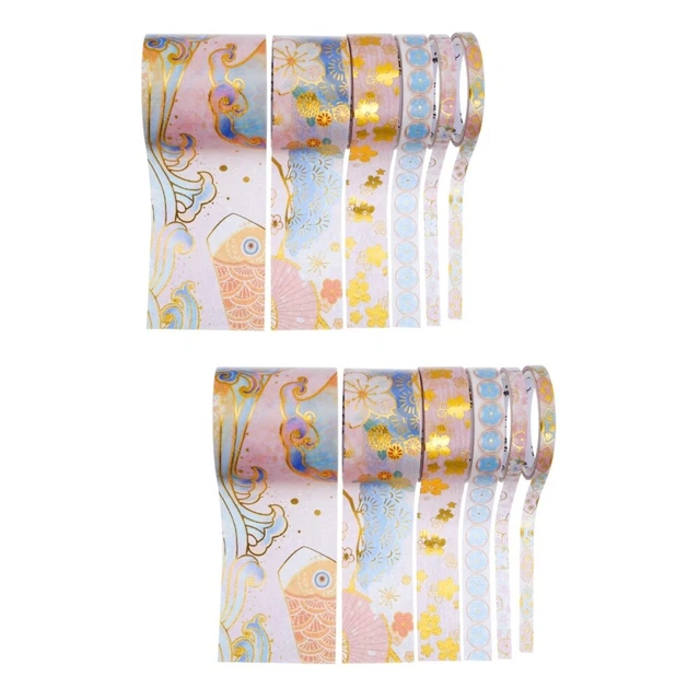 2 ensembles Large Washi Bande Une Bande De Papier collant