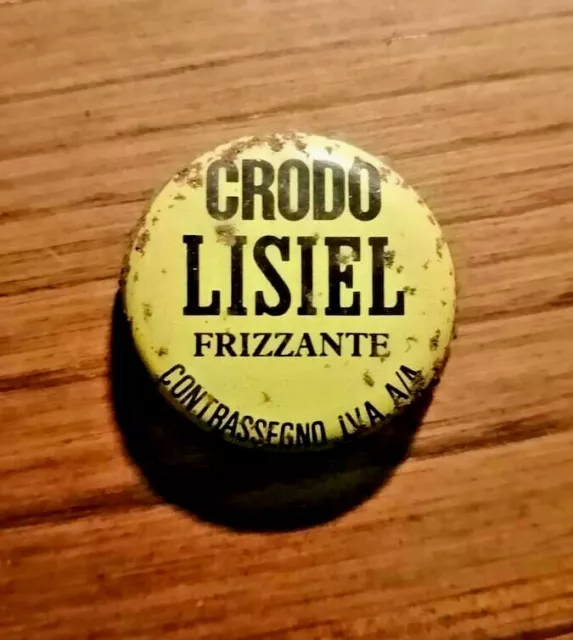 LISIEL Crodo Acqua TAPPO a CORONA KRONKORKEN CHAPAS CROWN CAPS '60