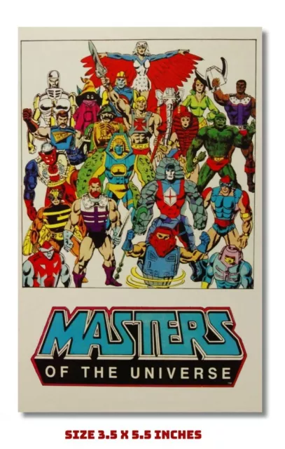 Masters Of The Universe Fridge Magnet Ad 3.5 X 5.5