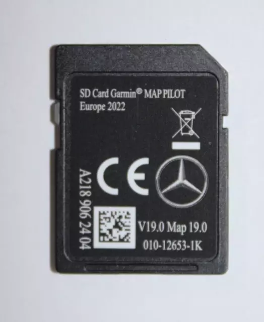 Scheda Sd Mercedes-Benz Garmin Pilot Star1 A2189062404 V19 2022/2023 - Nuova