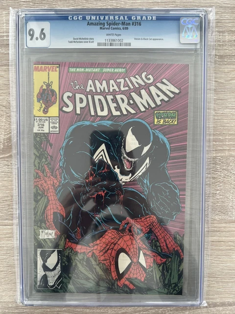 🔥Amazing Spider-Man #316 CGC 9.6🔥 Cheap Cheap Blow Out Sale