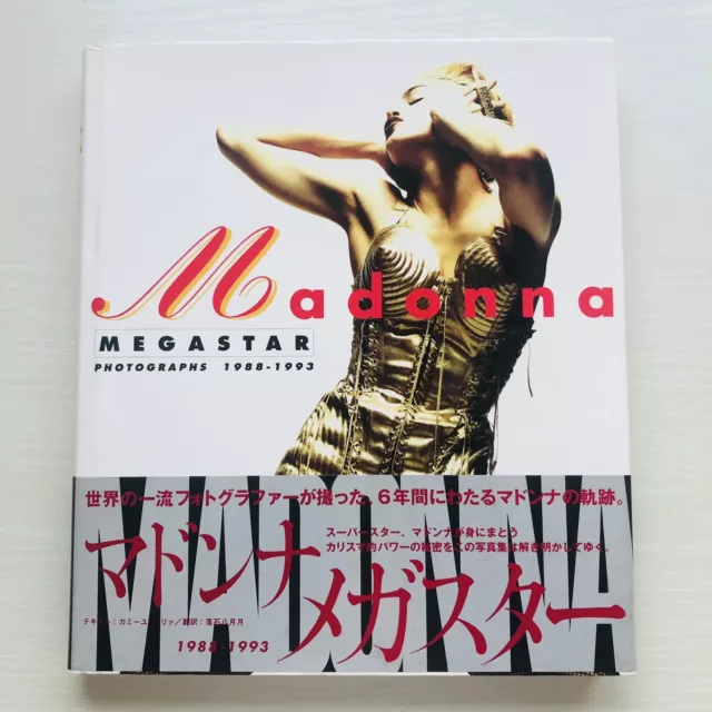 Madonna Megastar Photographs  1988 - 1993 By Camille Paglia Photobook Used