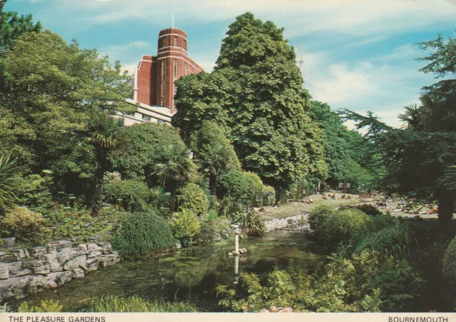 BOURNEMOUTH, THE PLEASURE GARDENS, Hampshire, Dorset - Vintage POSTCARD