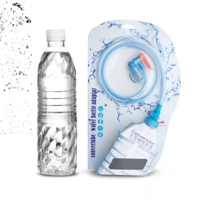 Easy to Use Convert Tube for Water Bottle to Hydration Bladder Conversion