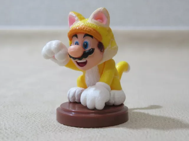 Super Mario 3D World Fury 2 Cat Mario Choco Egg Figure Gashapon