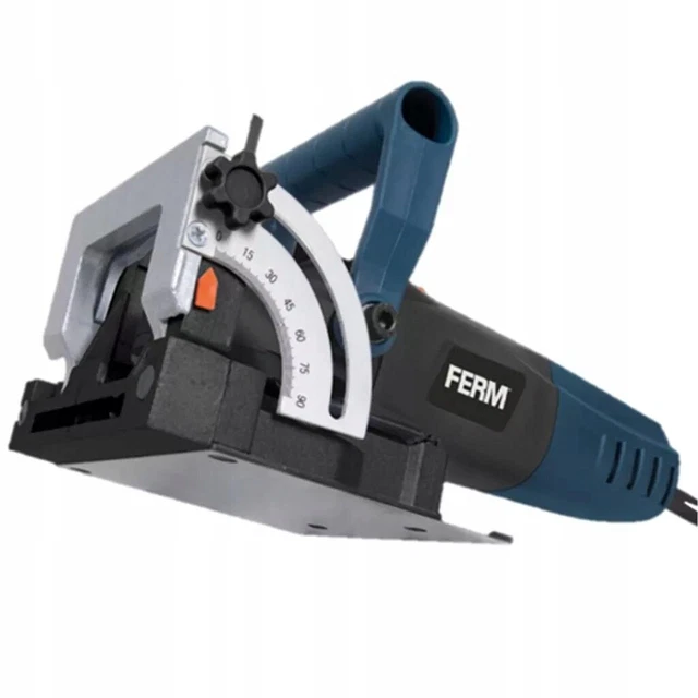 FERM BJM1009 Flachdübelfräse 900W - Mit 50 Lamellendeubel (Größe 20