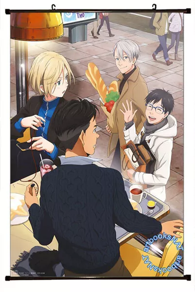 Yuri!!! on Ice Wallscroll 60x90cm anime cosplay poster digimon pokemon 00/DI