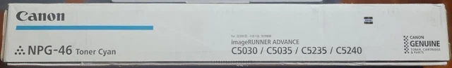 Canon NPG-46 Cyan Genuine Toner Cartridge