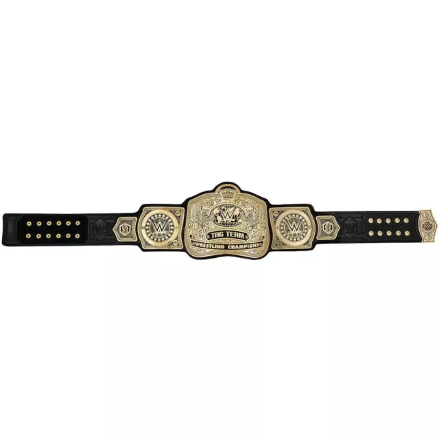 wwe new raw tag team championship belt 2mm brass 3