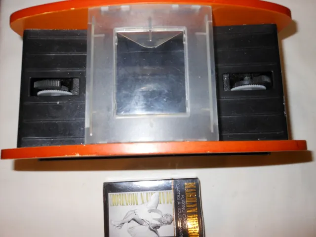 Radio Shack Deluxe Card Shuffler / Marilyn Monroe cards unopened