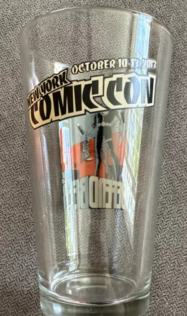 Defend Beer NY Comic Con '13 Pint Glass 2