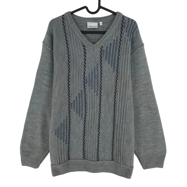 Cosby Vintage Rétro 90s Allora Rouge Pull Taille Ue 52 UK/US 42