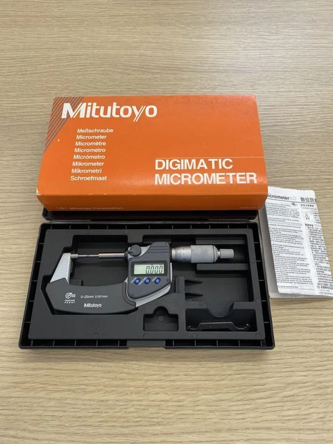 Mitutoyo digital micrometer Japan