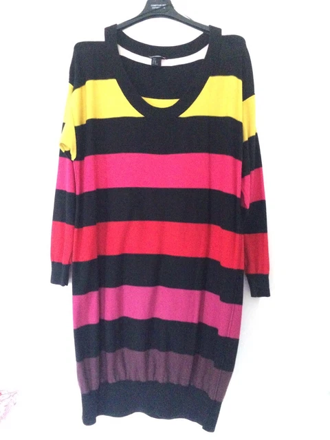 ROBE PULL LAINE SONIA RYKIEL pour H M XS 34 36 dress