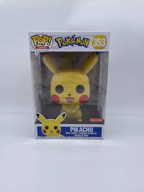 2018 Games Funko Pop Pokemon Pikachu Target Exclusive Figure #353 PSA 8.5  NM-MT